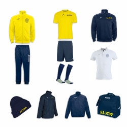 SET COMPLETO PER ESORDIENTI, GIOVANISSIMI, ALLIEVI E JUNIORES