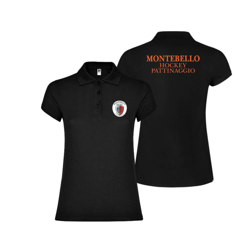POLO STAR WOMAN NERO