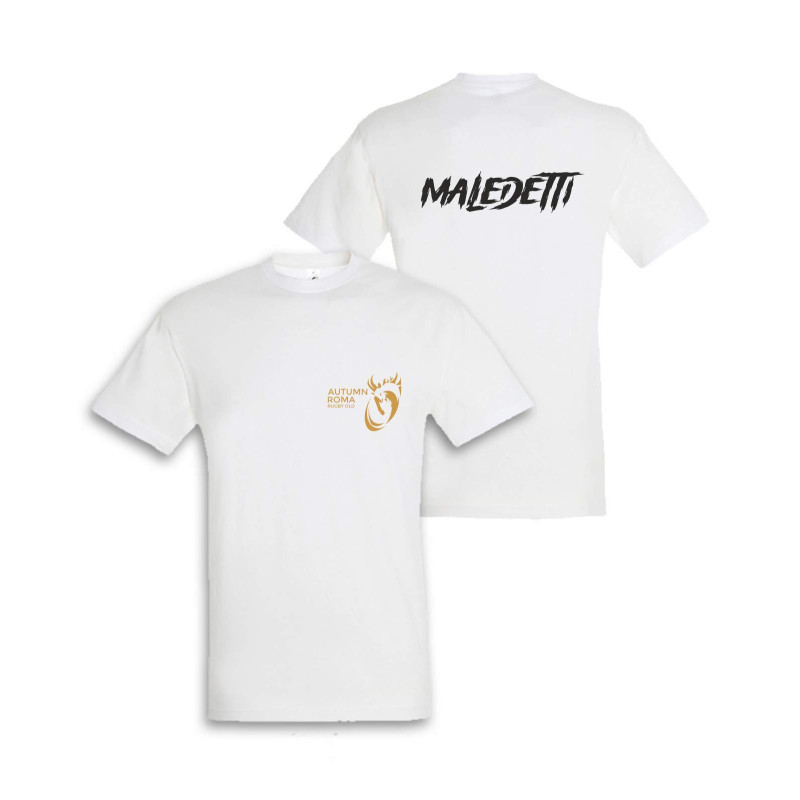 T-SHIRT REGENT BIANCO - MALEDETTI