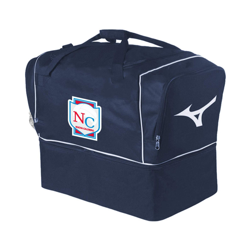 FOOTBALL BAG LARGE NAVY WHITE