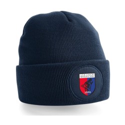 BERRETTO CIRCULAR PATCH BEANIE FRENCH NAVY MERCHANDISING