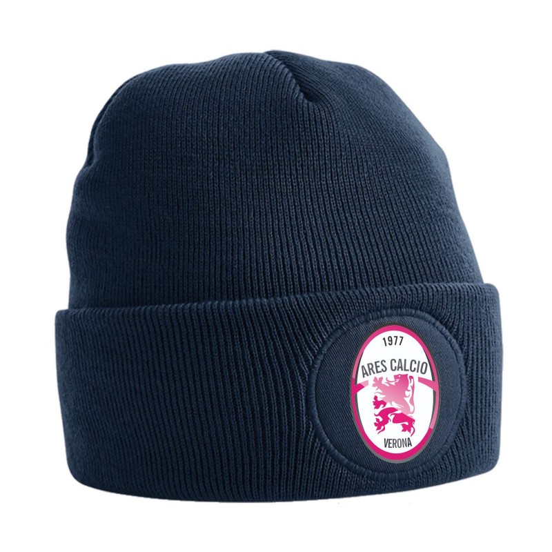 CAPPELLINO B446 CIRCULAR PATCH BEANIE FRENCH NAVY MERCHANDISING