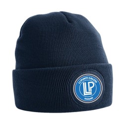 BERRETTO CIRCULAR PATCH BEANIE FRENCH NAVY