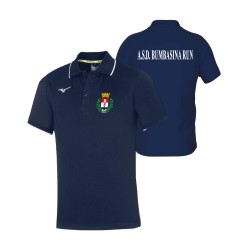 MIZUNO POLO NAVY-WHITE