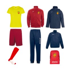 SET CON ZAINO PER: ESORDIENTI - PULCINI - PRIMI CALCI - PICCOLI AMICI