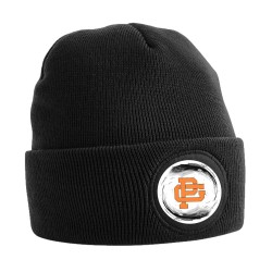 BERRETTO BEANIE CIRCULAR PATCH NERO