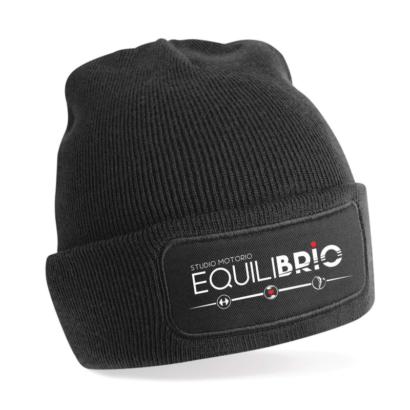 CAPPELLINO B445 PRINTERS' BEANIE NERO