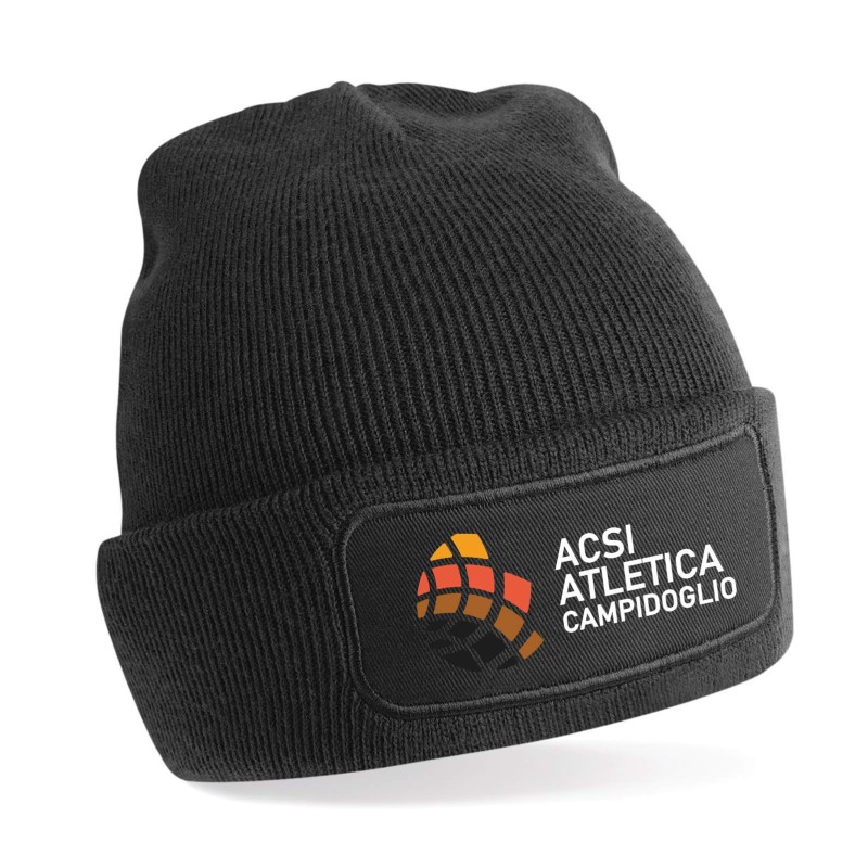 CAPPELLINO B445 PRINTERS' BEANIE NERO