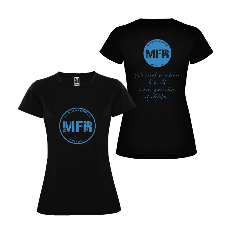 T-SHIRT DONNA BAHRAIN NERO