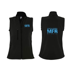 GILET RALLYE WOMEN NERO