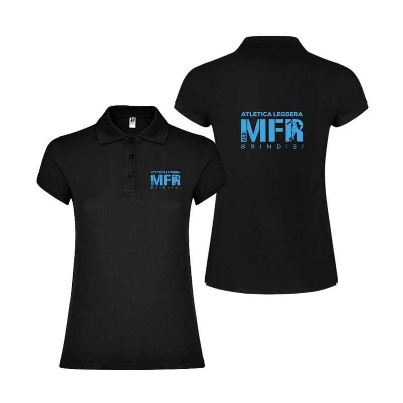 POLO STAR WOMAN NERO
