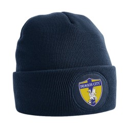CAPPELLINO B446 CIRCULAR PATCH BEANIE FRENCH NAVY