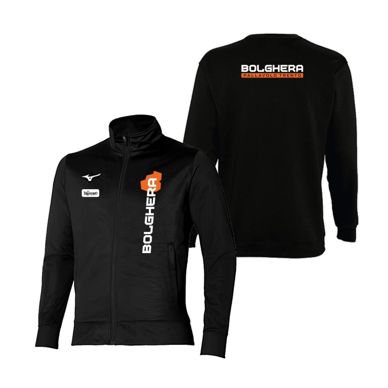 CORE TR JACKET U JUNIOR BLACK ALLENAMENTO