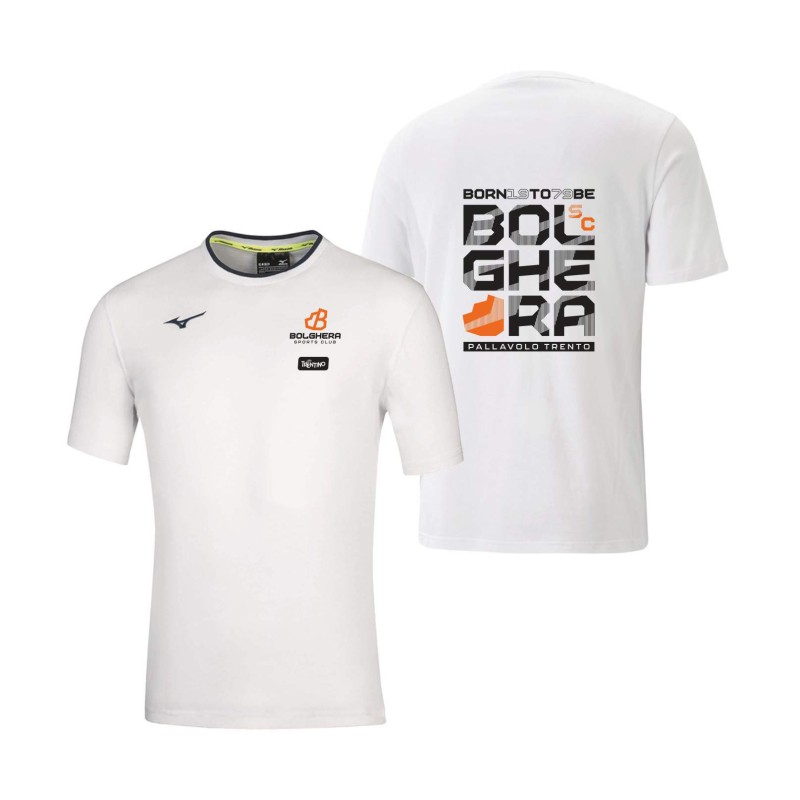 MIZUNO TEE WHITE-NAVY RAPPRESENTANZA