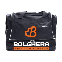 FOOTBALL BAG SMALL BLACK-WHITE