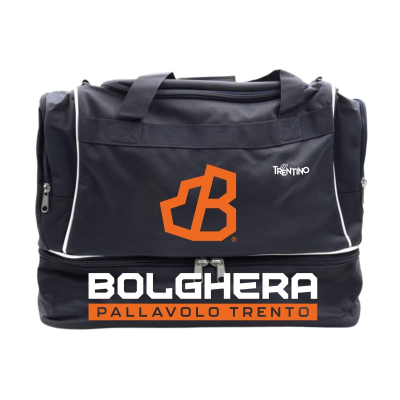 FOOTBALL BAG SMALL BLACK-WHITE