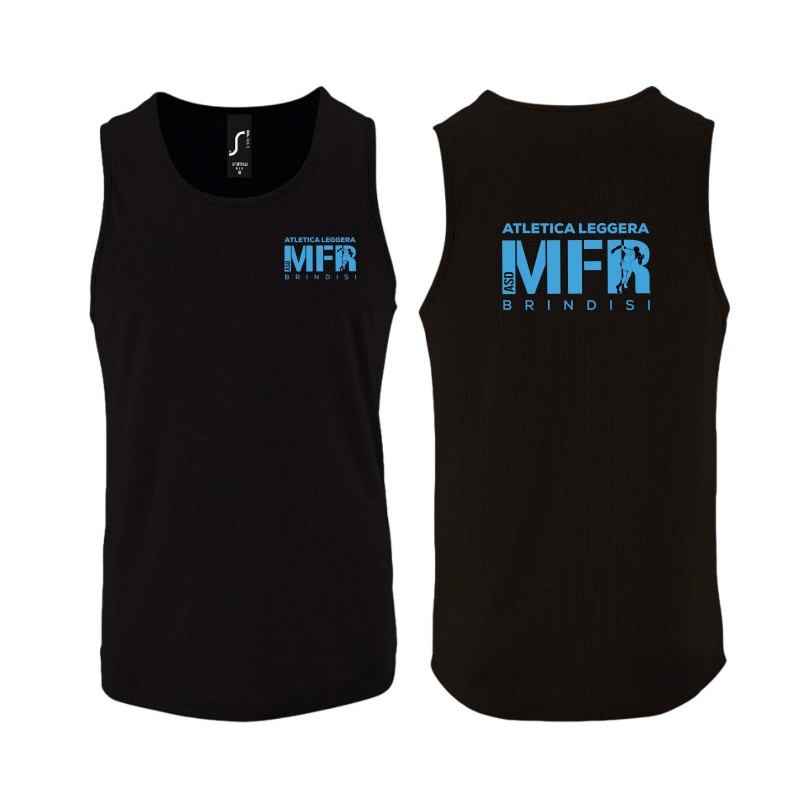 CANOTTA SPORTY TT MEN NERO