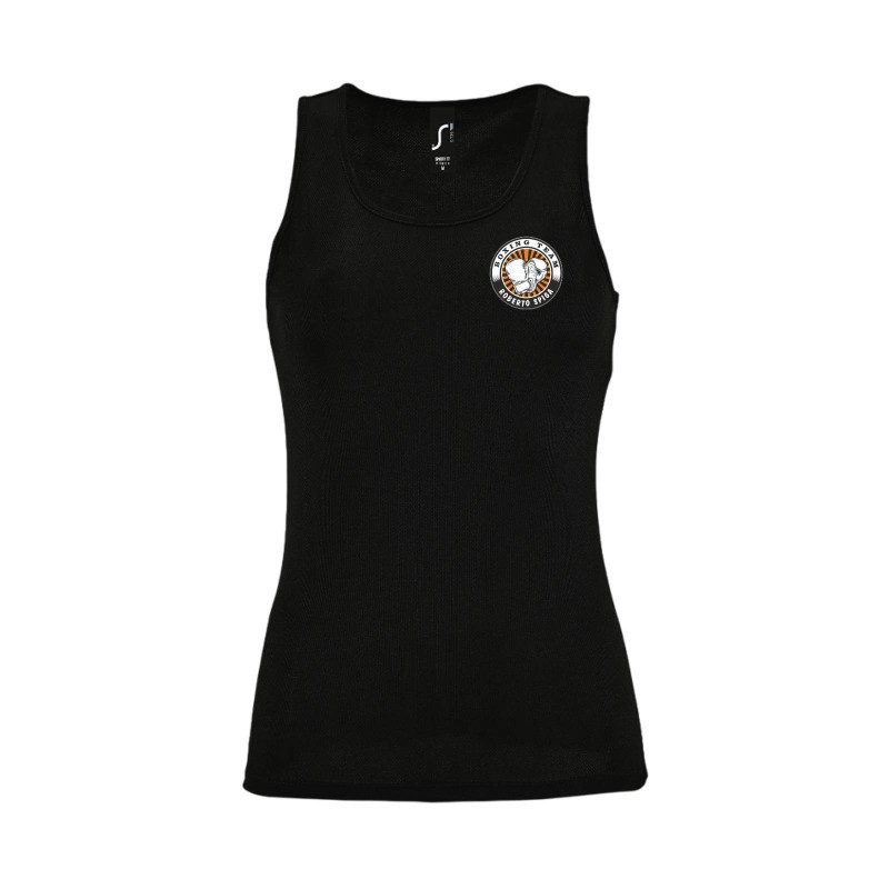 CANOTTA SPORTY TT WOMEN NERO