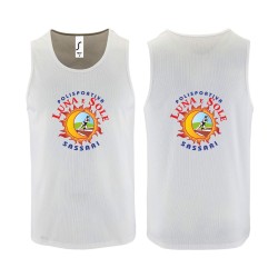 CANOTTA SPORTY TT MEN BIANCO