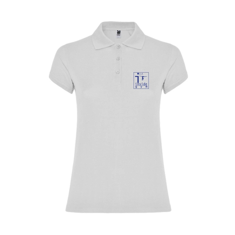 POLO STAR WOMAN BIANCO