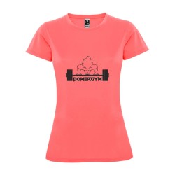 T-SHIRT DONNA BAHRAIN CORALLO FLUO