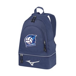 BACK PACK NAVY-WHITE