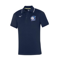 MIZUNO POLO NAVY-WHITE