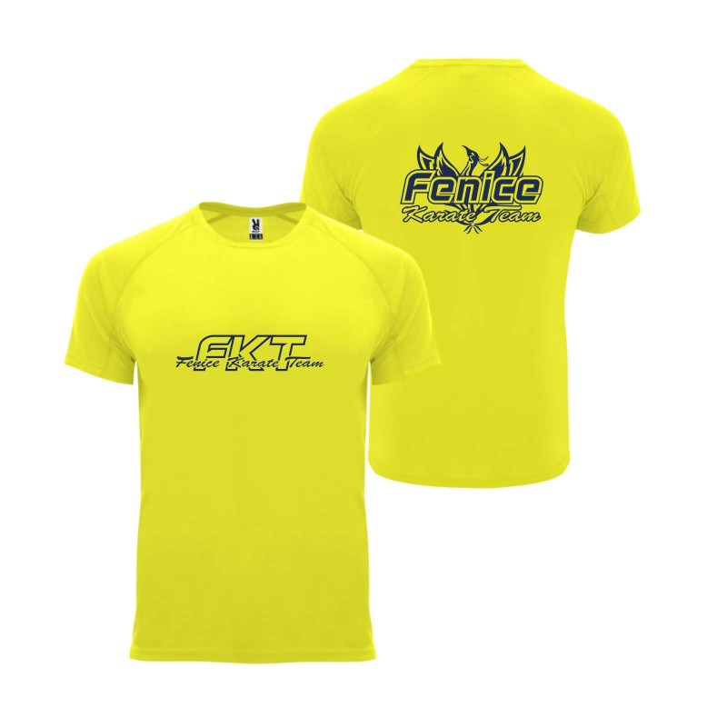 T-SHIRT BAHRAIN GIALLO FLUO