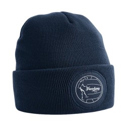 CAPPELLINO B446 CIRCULAR PATCH BEANIE FRENCH NAVY