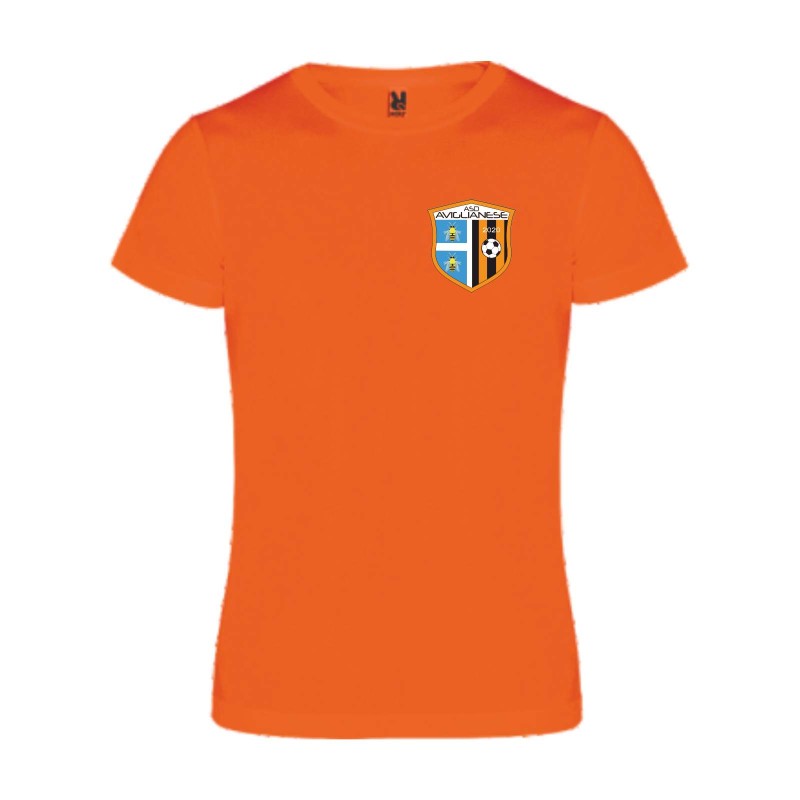 T-SHIRT BAHRAIN ARANCIONE FLUO