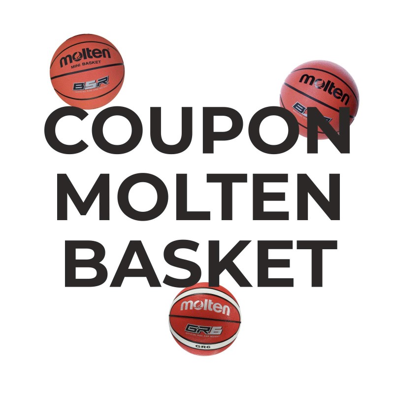 COUPON MOLTEN BASKET