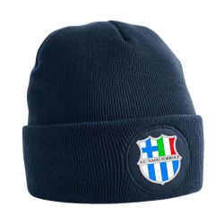 CIRCULAR PATCH BEANIE FRENCH NAVY