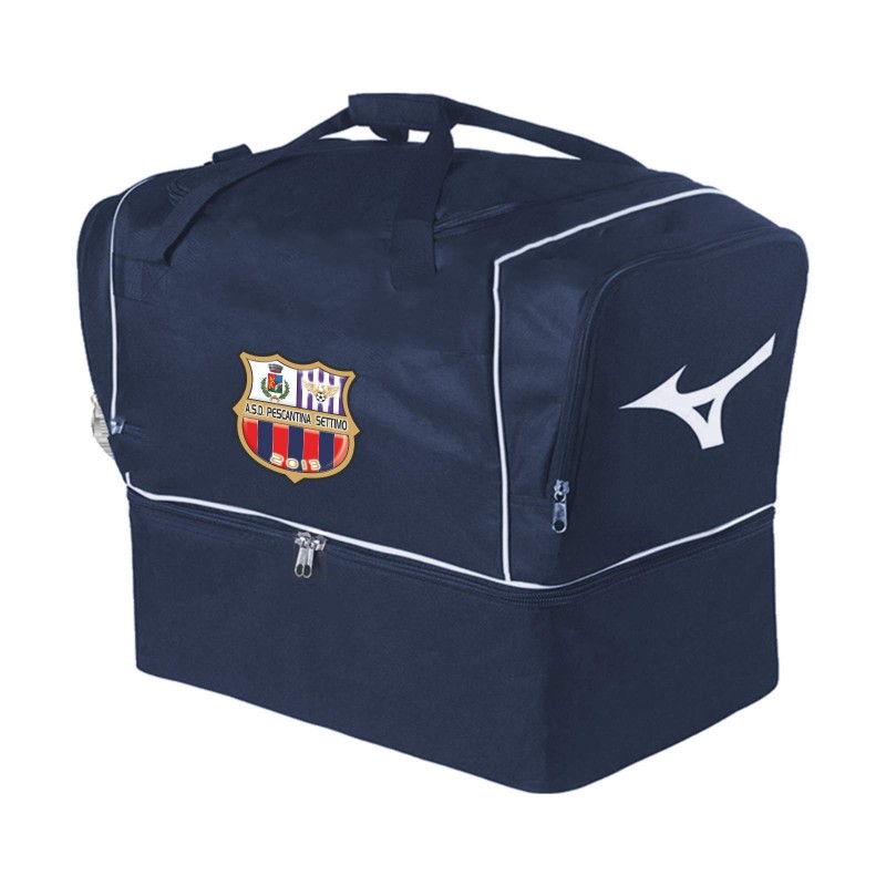 FOOTBALL BAG LARGE NAVY WHITE