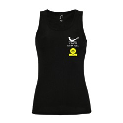 CANOTTA SPORTY TT WOMEN NERO