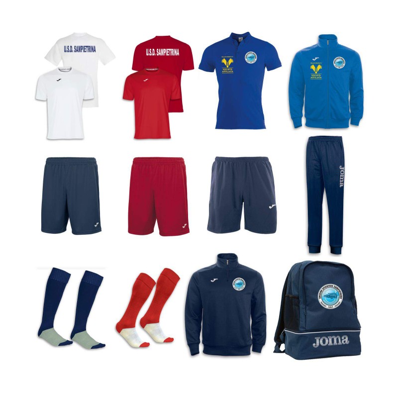 SET COMPLETO DA PICCOLI AMICI A PULCINI U.S.D. SAMPIETRINA