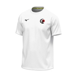 MIZUNO TRAINING TEE WHITE