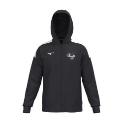 MIZUNO RUNBIRD TRACK JACKET BLACK
