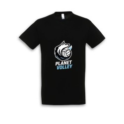 T-SHIRT REGENT NERO MERCHANDISING SAN MARTINO PALLAVOLO-PLANET