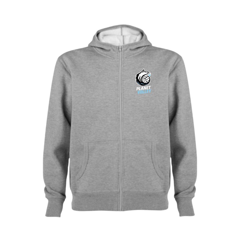 FELPA MONTBLANC GRIGIO VIGORE' MERCHANDISING SAN MARTINO PALLAVOLO-PLANET