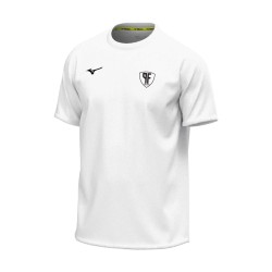 MIZUNO TRAINING TEE WHITE