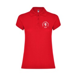 POLO STAR WOMAN ROSSO