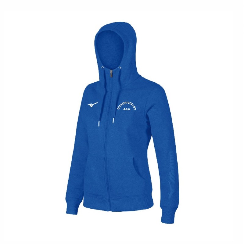 MIZUNO SWEAT HOODIE WOMAN FZ ROYAL MERCHANDISING