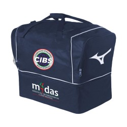 FOOTBALL BAG LARGE NAVY WHITE