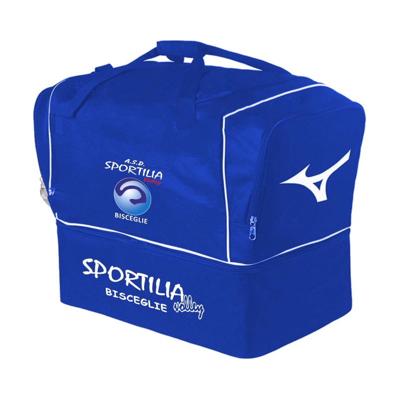 FOOTBALL BAG LARGE ROYAL WHITE