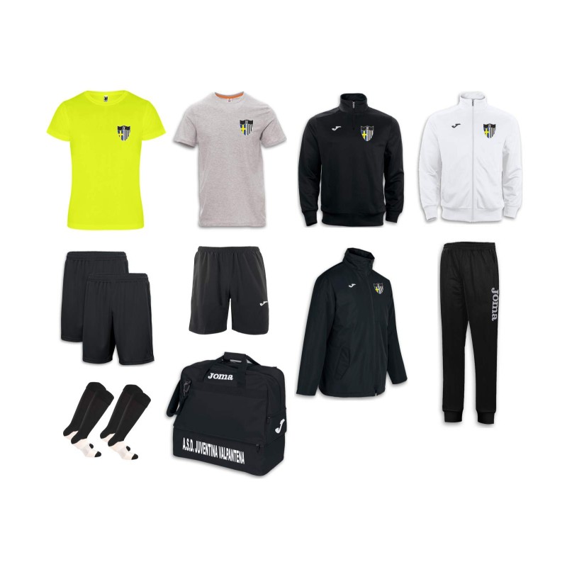 SET COMPLETO DA GIOVANISSIMI A  JUNIORES A.S.D. JUVENTINA VALPANTENA