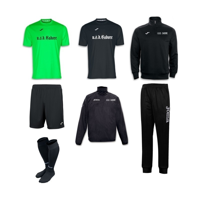 SET SCUOLA CALCIO SENZA ZAINO