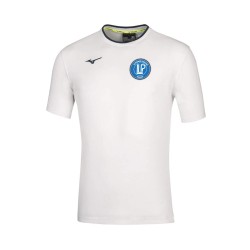 MIZUNO TEE WHITE-NAVY