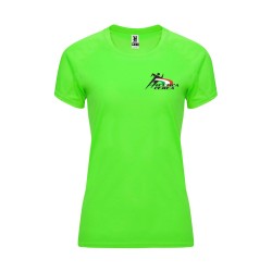 TSHIRT DONNA BAHRAIN VERDE FLUO