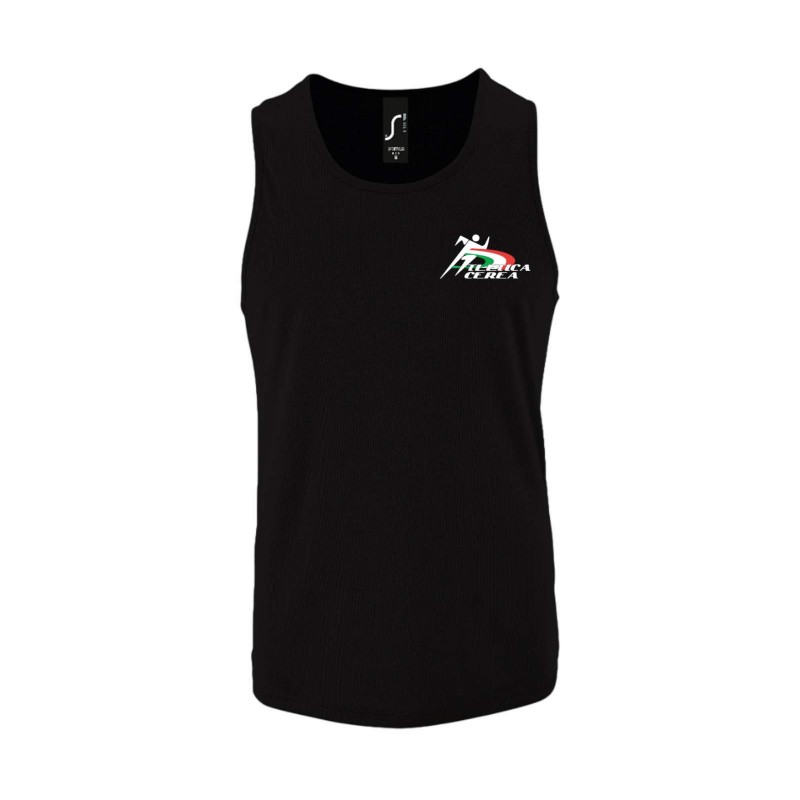 CANOTTA SPORTY TT MEN NERO