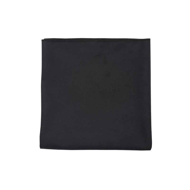 ASCIUGAMANO NERO IN MICROFIBRA 50X100CM